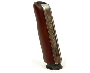 Range Rover L322 Hand Brake Grip - Burr Walnut (Supercharged Logo) Preview